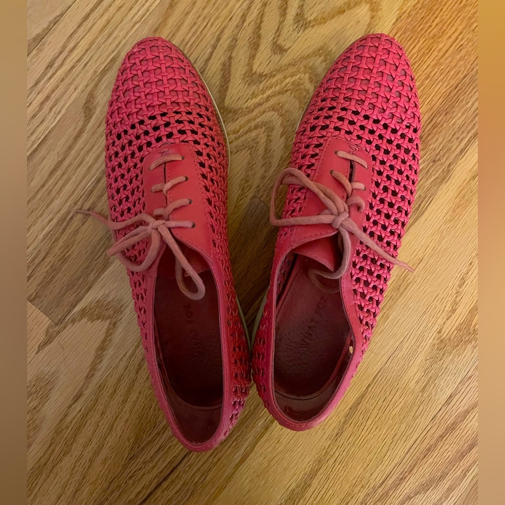 Pink Parisian Loafers By WHAT FOR